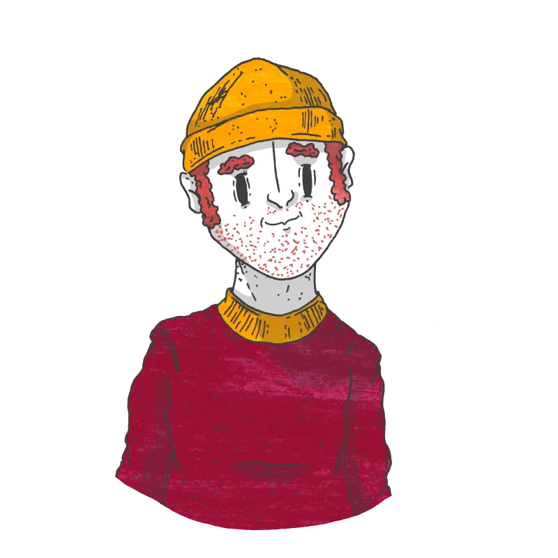 Ilustrație bărbat încrezător